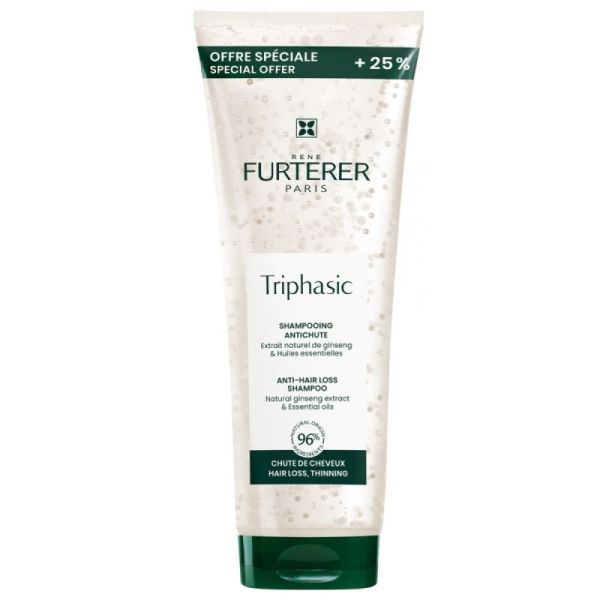 René Furterer - Triphasic Shampoing Antichute - 250 ml 25% Offert