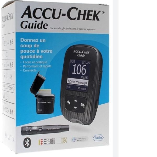 Roche - Accu-Chek Guide lecteur de glycémie Kit complet