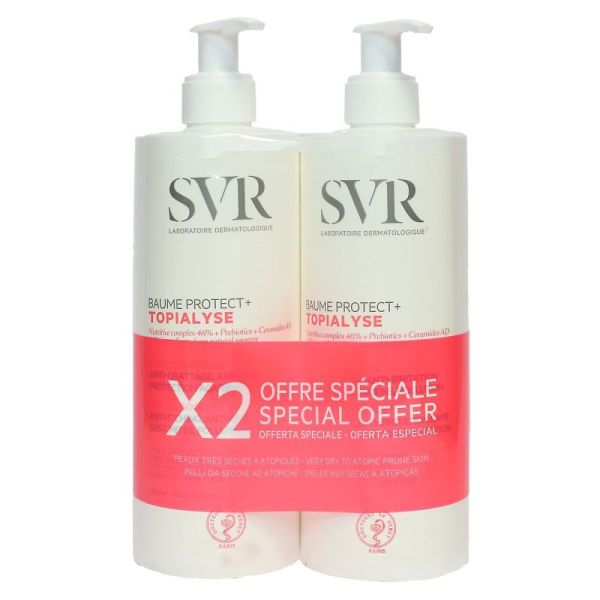 SVR - Baume protect + Topialyse - 2x400ml