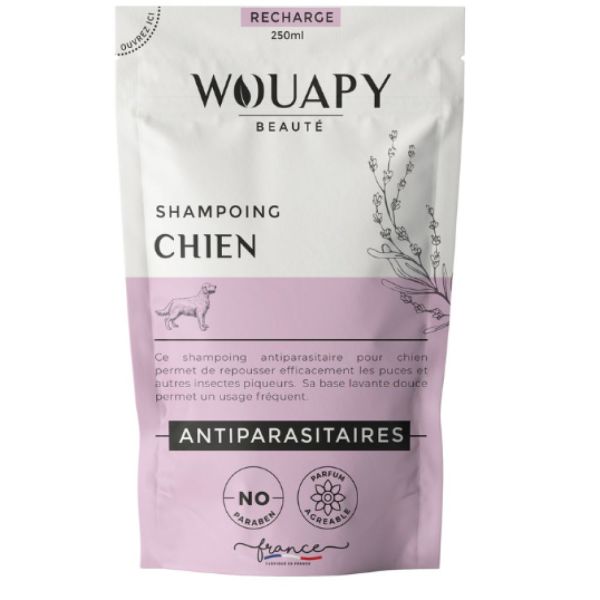 Wouapy - Recharge Shampooing Antiparasitaire – 250 ml