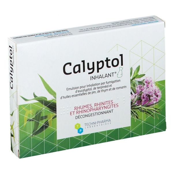 Calyptol Inhalant - 10 ampoules de 5ml