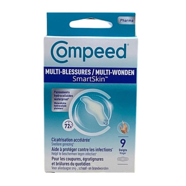 Compeed - Pansements multi blessures Doigts - 9pcs