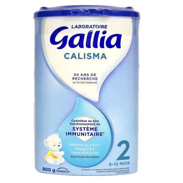 Gallia -  Calisma 2ème âge 6-12 mois - 800G