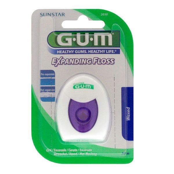 GUM - Fil dentaire Expanding Floss - 30 m