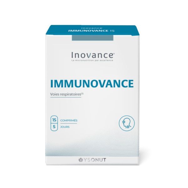 Inovance - Immunovance voies respiratoires - 15 comprimés