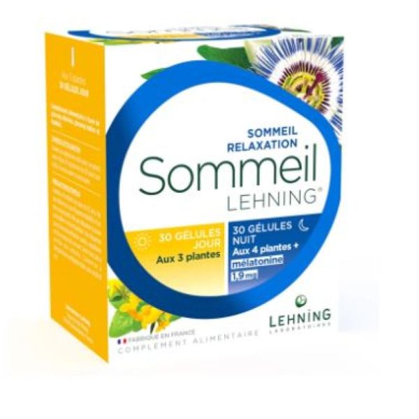 Lehning - Sommeil Jour/Nuit -  60 gélules