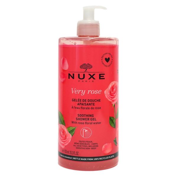 Nuxe - Very rose gelée de douche apaisante - 750ml
