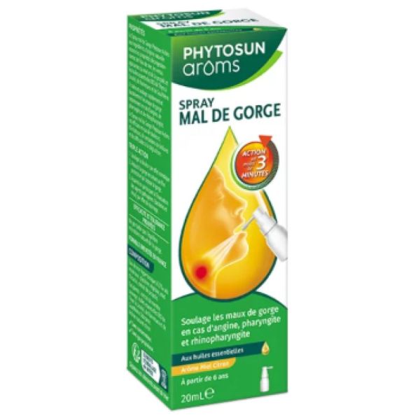 Phytosun Arôms - Spray mal de gorge - 20ml