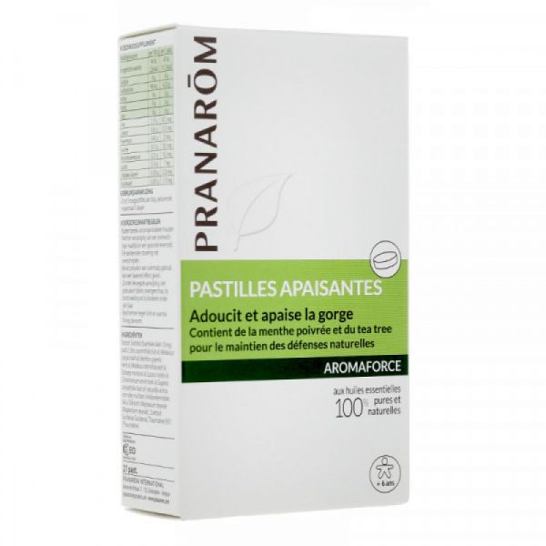 Pranarom - Pastilles apaisantes - 21 pastilles