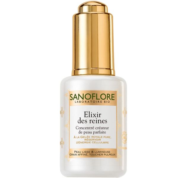 Sanoflore - Elixir des reines Concentré bio créateur de peau parfaite - 30 ml