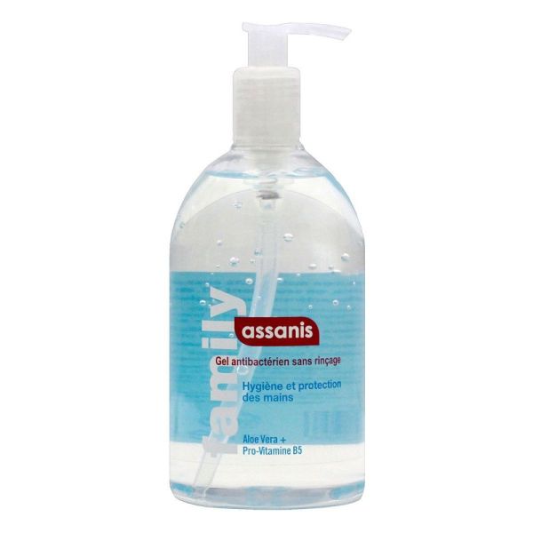 Assanis - Gel mains hydroalcoolique Double action