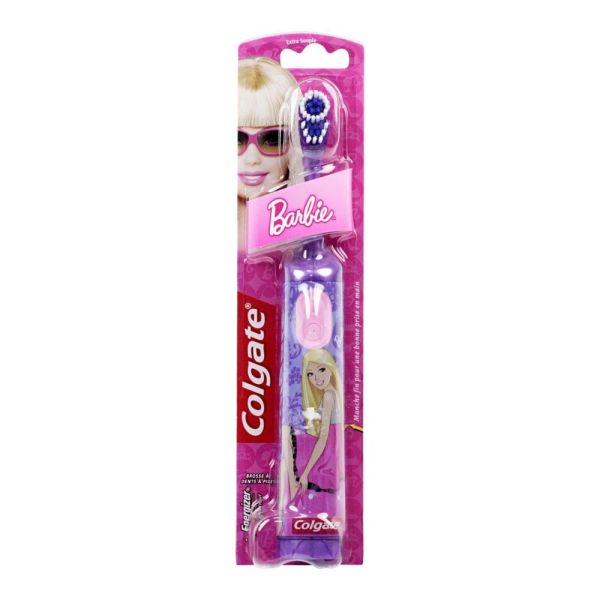 Colgate - Brosse à dent à pile Barbie