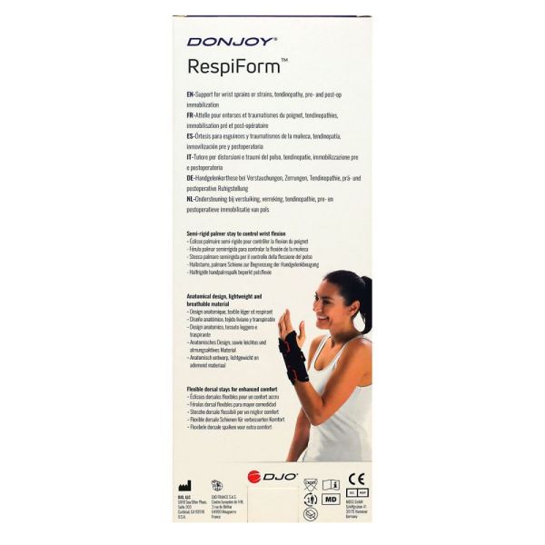 Donjoy - RespiForm Poignet - Main gauche