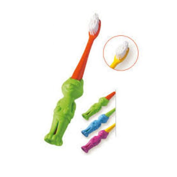 Elgydium - Brosse à dents Baby 0/2 ans - Brosse souple