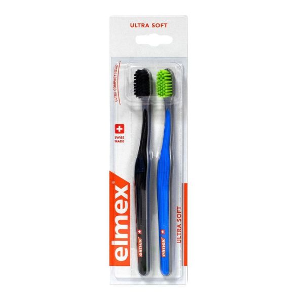 Elmex - Brosse à dents Swiss Made ultra soft