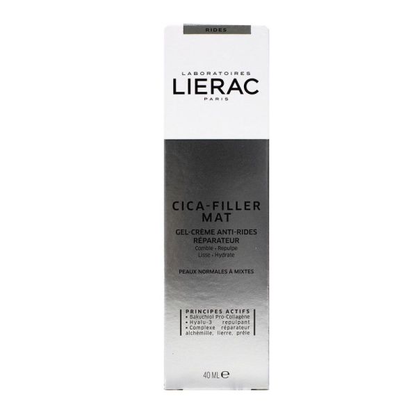 Lierac - Cica-filler mat gel-crème anti-rides réparateur - 40 ml