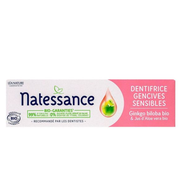 Natessance - Dentifrice gencives sensibles - 75 ml