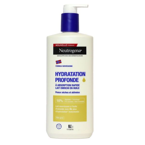 Neutrogena - Hydratation profonde peaux sèches et abîmées - 400mL
