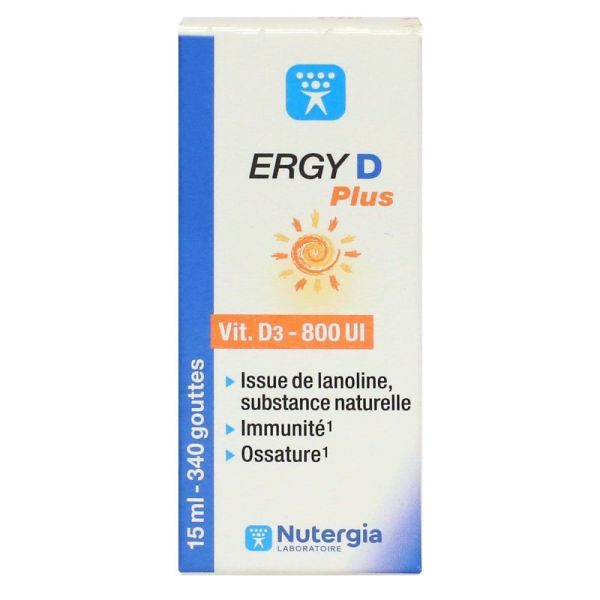 Nutergia - Ergy D Plus - 15ml