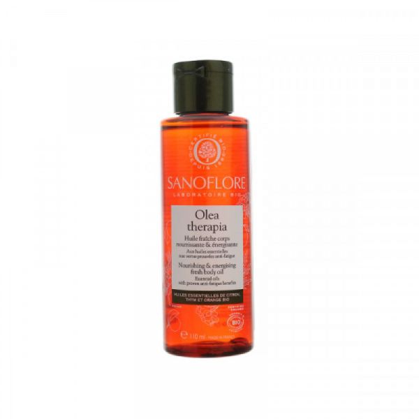 Sanoflore - Olea therapia huile fraîche corps nourrissante et énergisante - 110 ml