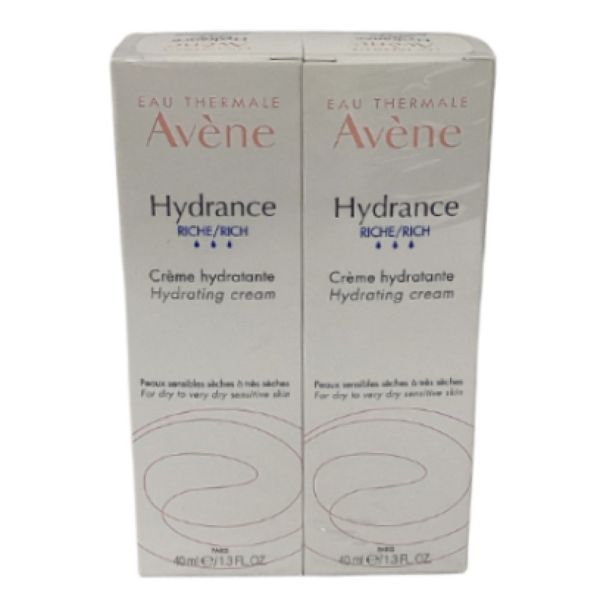 Avène - Hydrance légère - offre spéciale lot de 2x40ml