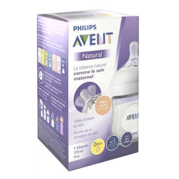 Avent - Biberon Natural Naissance Anti-colique - 125ml