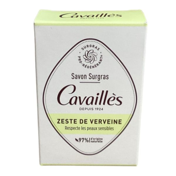 Cavaillès - Savon Surgras Zeste de Verveine - 100 g