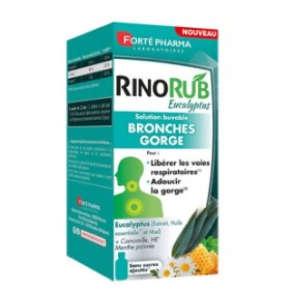 Forté Pharma - Rinorub Bronches et Gorge - 120ml