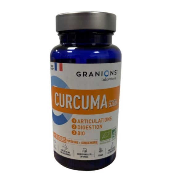 Granions - Curcuma 6300 mg - 60 gélules