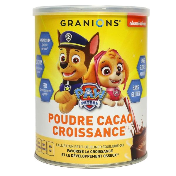 Granions - Kid Croissance poudre choco 300g Paw Patrol