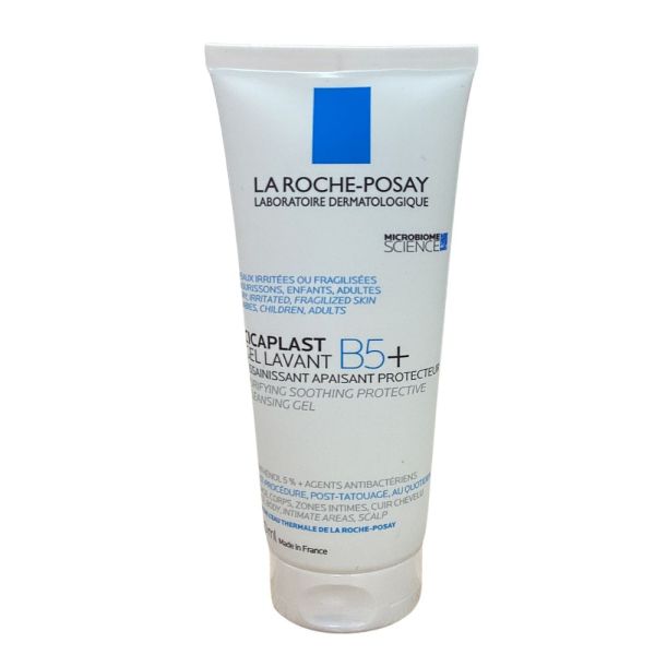 La Roche Posay - Cicaplast B5+ gel lavant assainissant apaisant protecteur visage corps - 100ml