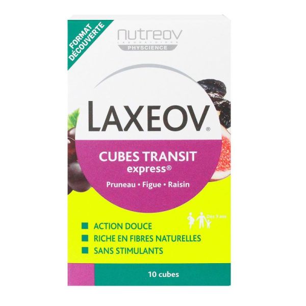 NUTREOV LAXEOV Cube transit express - 10 cubes