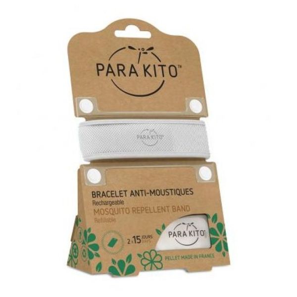 Para Kito - Bracelet anti moustique rechargeable - 2 x 15 jours