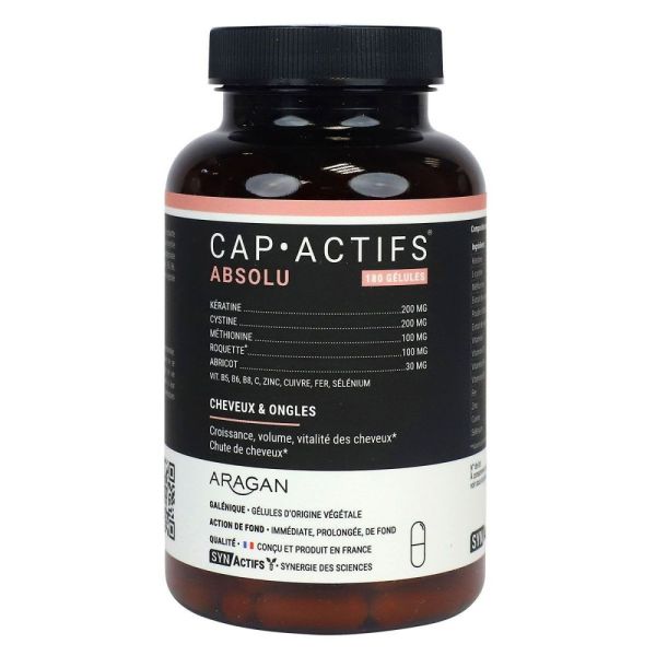 Synactif - Cap Actifs Absolu - 180 gélules