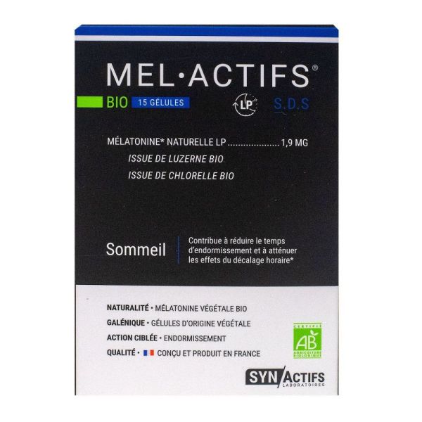 Synactifs - MelActifs Bio - 15 Gélules