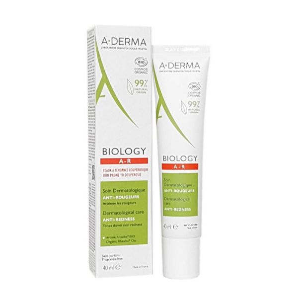 A-derma - Biology A-R soin dermatologique anti-rougeurs - 40 ml