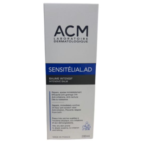 ACM - Sensitelial.AD Baume intensif Peaux très sèches sujettes à l'eczéma atopique -  200 mL