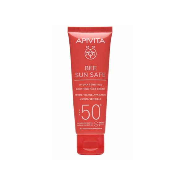 Apivita - Bee sun safe crème visage apaisante hydra sensible SPF50+ - 50ml