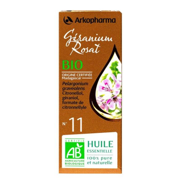 Arkopharma - Huile essentielle Géranium rosat N°11 - 5 ml