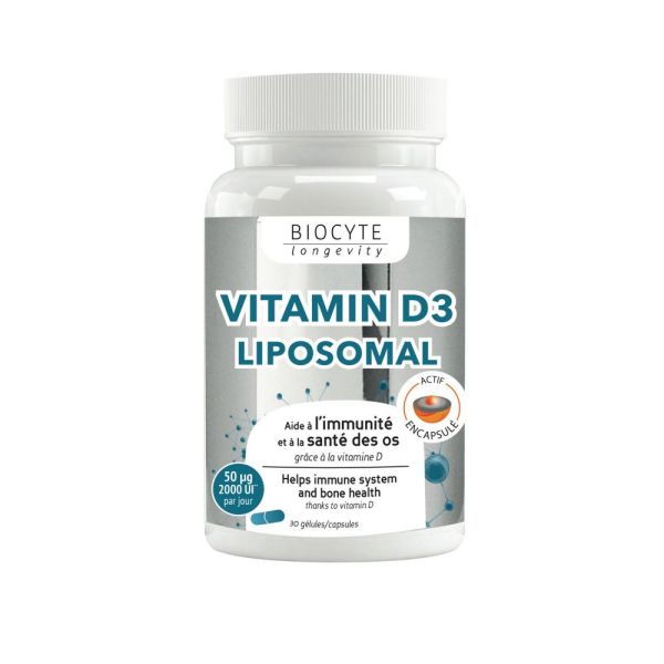 Biocyte - Vitamin D3 Liposomal - 30 Gélules