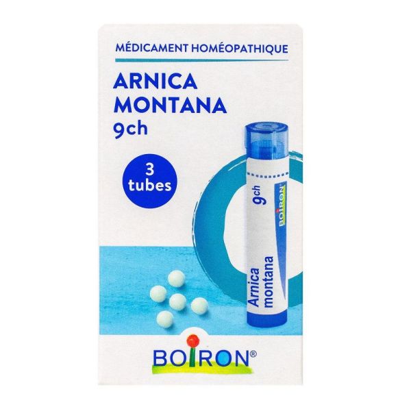 Boiron - Arnica Montana - tube granules - 3 tubes 9CH