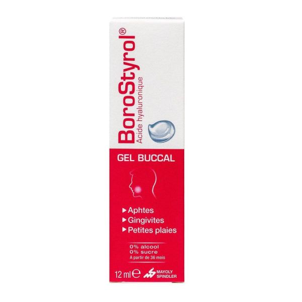 Borostyrol Gel - Aphtes Gingivites Petites plaies - 12 ml