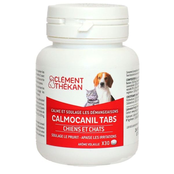 Clément Thékan - Calmocanil Tabs - 30 comprimés arôme volaille