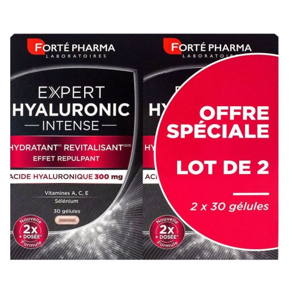 Forté Pharma - Expert Hyaluronic Intense - Lot de 2 - 2x30 gélules