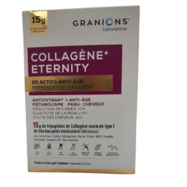 Granions - Collagène+ Éternity Tripeptide de collagène - 343g