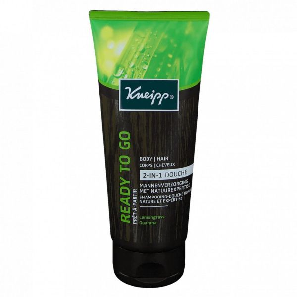 Kneipp - Ready to go shampooing douche homme - 2en1 - 200ml