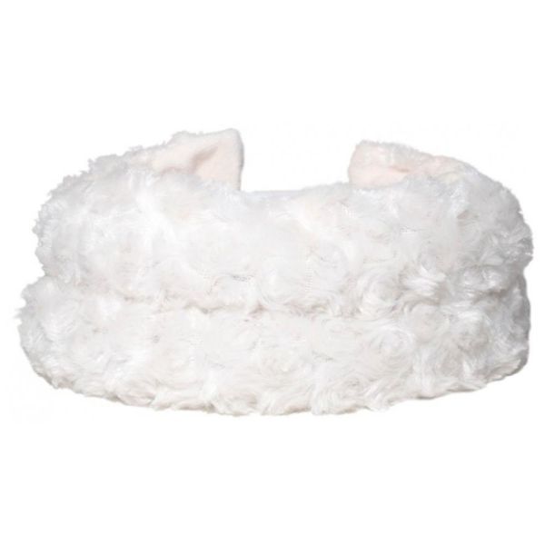 Ma Petite Bouillotte - Tour de Cou Adulte Blanc aux perles d'argile - 1 unité