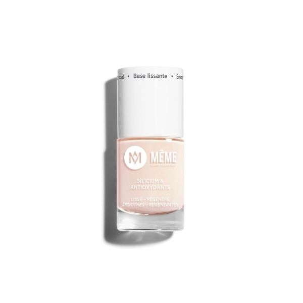 Même - Vernis Base coat Silicum & Antioxydants Rose - 10ml