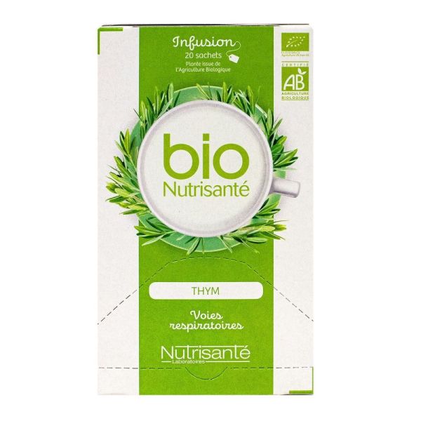 Nutrisanté - Infusion Bio Thym - 20 sachets