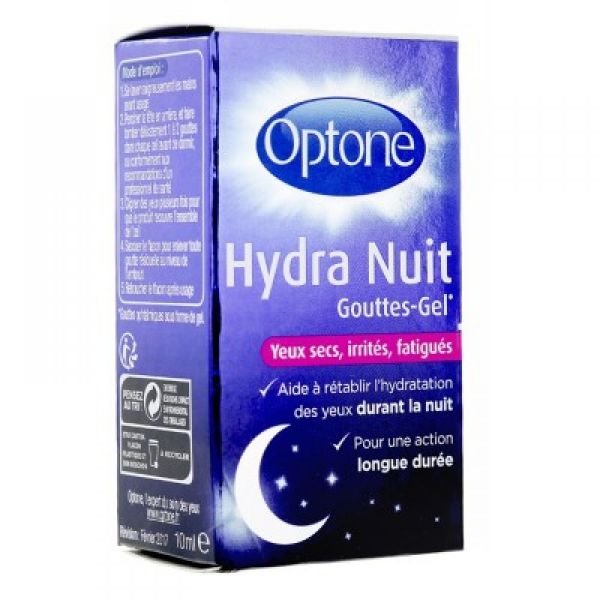 Optone - Hydra Nuit Gouttes-Gel - 10ml